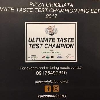 Pizza Grigliata - ..They are certified champions in taste! - Pizza Near Me - San Juan, NCR Pizza Grigliata - ..They are certified champions in taste! - Pizza Near Me - San Juan, NCR