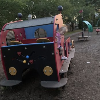 Village Playground - Fire truck - Playgrounds Near Me - Cranston, Rhode Island