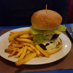 Brick Yard Bar & Grill - Double Cheeseburger!