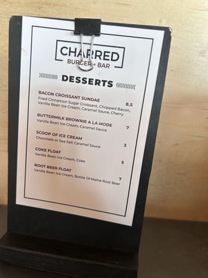 Menu photo 6 Charred Burger + Bar Omaha, NE