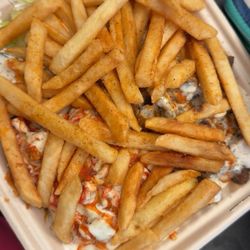 NY Gyros And Philly’s - Mixed Chicken and Lamb Platter