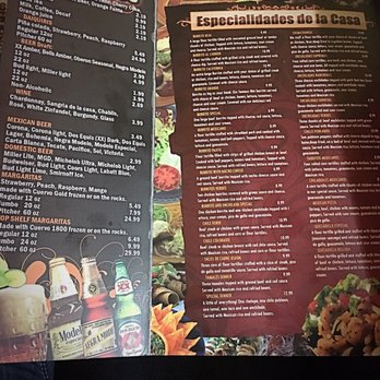Casa Real - Menu: view 3 - Mexican Near Me - Otsego, Michigan