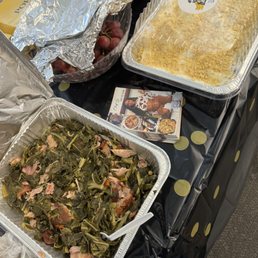 Greens with smoked turkey Greens with smoked turkey