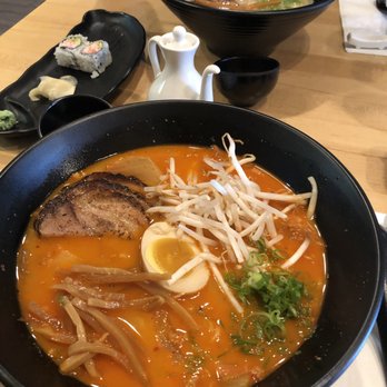 Umai Ramen - Kimchi Ramen ! Forgot what the other dish is called  lol  It was definitely delicious  Satisfied me while I was dealing with a cold! - Ramen Near Me - Henderson, Nevada