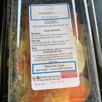Macrobox Meals - Food Delivery Services Near Me - Santa Ana, California