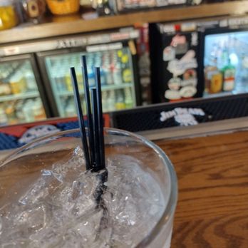 Satellite Bar - Why are all the straws different lengths? - Bars Near Me - Denver, Colorado