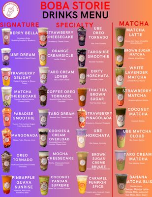 Menu photo 2 Boba Storie Tea Sacramento, CA