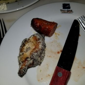Texas de Brazil - Garlic and parm chicken and sausage - Brazilian Near Me - Pittsburgh, Pennsylvania Texas de Brazil - Garlic and parm chicken and sausage - Brazilian Near Me - Pittsburgh, Pennsylvania