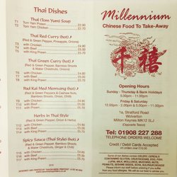 Millennium Chinese Take-away