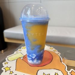 Heytea - Coconut mango blue
