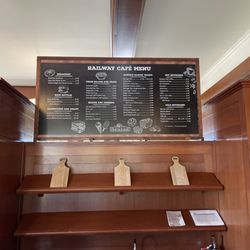 Railway Café - Menu
