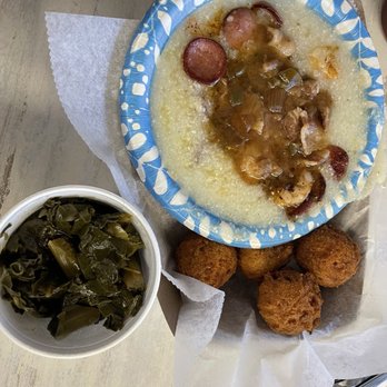 Fiddlers Seafood Restaurant - Grits with Shrimp Gravy - Seafood Near Me - Ridgeland, South Carolina Fiddlers Seafood Restaurant - Grits with Shrimp Gravy - Seafood Near Me - Ridgeland, South Carolina