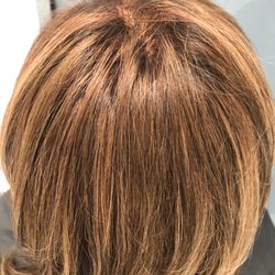 B. Hair Studio - Goldwell highlights and glaze