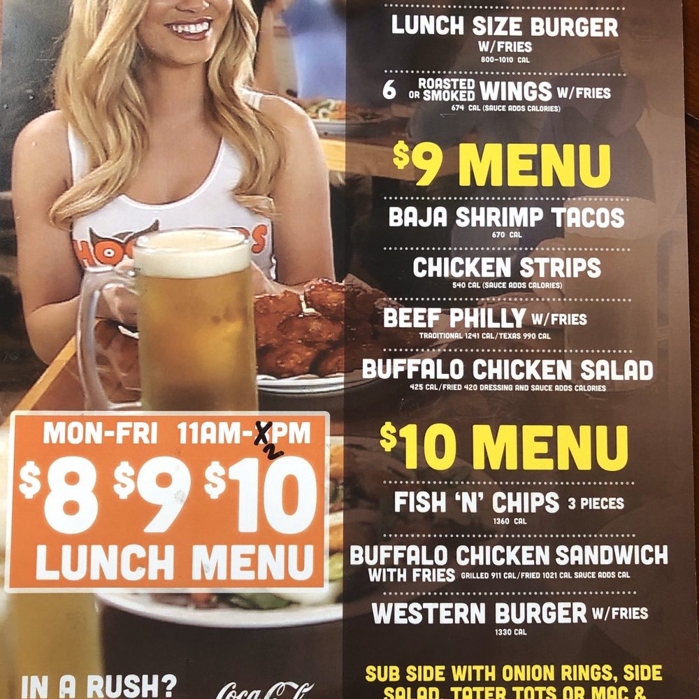 Hooters - The menu - American Near Me - Las Cruces, New Mexico Hooters - The menu - American Near Me - Las Cruces, New Mexico