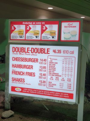 Menu photo 1 In-N-Out Burger Rancho Cucamonga, CA