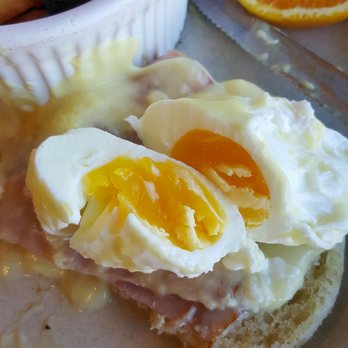 Kimmie's Coffee Cup - the eggs benedict Was delivered extremely soggy, COVERED in sauce and the eggs were not even close to being cooked correctly. - Breakfast & Brunch Near Me - Brea, California
