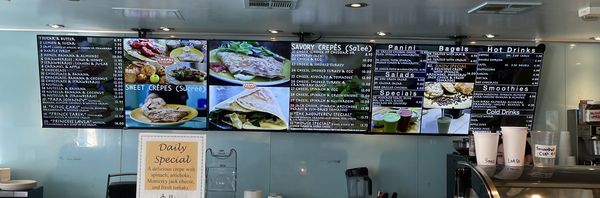 Menu photo 1 Crepes on the Row Cafe Monterey, CA