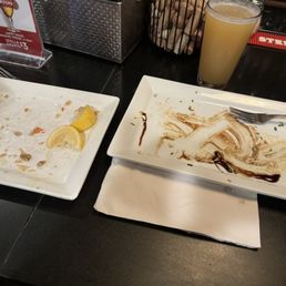 Absolutely demolished calamari and arancini. Absolutely demolished calamari and arancini.