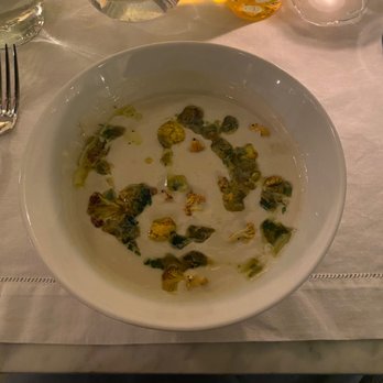 Cara Restaurant - Cauliflower soup - New American Near Me - Los Angeles, California Cara Restaurant - Cauliflower soup - New American Near Me - Los Angeles, California