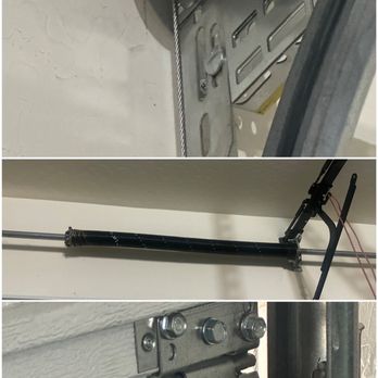 Open Sesame Garage Doors - Thicker cable, stronger springs, repaired hinge. - Garage Door Services Near Me - Las Vegas, Nevada