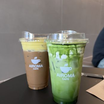 Airoma Cafe - Egg Coffee & Matcha Einspanner - Coffee & Tea Near Me - Fountain Valley, California