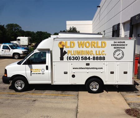 Slide of Old World Plumbing