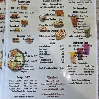 Silver Silo Bakery & Espresso - Menu 4/26 - Bakeries Near Me - Cedar City, Utah Silver Silo Bakery & Espresso - Menu 4/26 - Bakeries Near Me - Cedar City, Utah