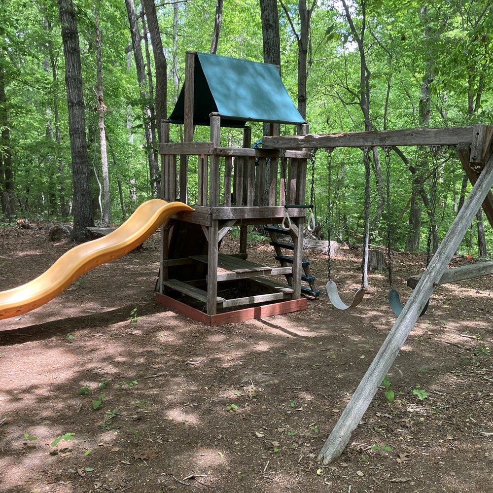 Coop and Creek - Playground with plenty of shade - Attraction Farms Near Me - High Point, North Carolina