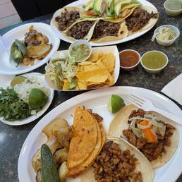 Al Pastor Tacos, Birria Taco Al Pastor Tacos, Birria Taco