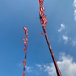 Symonds Flags and Poles - Look for the flags out front!