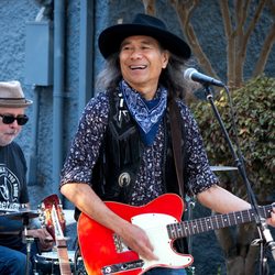 The Back Pages - The Back Pages. Marty Ruiz, drums and John Tinloy, guitar.