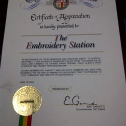 The Embroidery Station