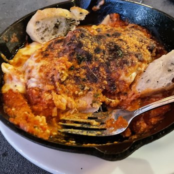 Maxine's On Shine - Chicken Parm( requested extra browned cheese) - New American Near Me - Orlando, Florida Maxine's On Shine - Chicken Parm( requested extra browned cheese) - New American Near Me - Orlando, Florida