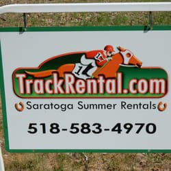 Track Rental - Track Rental Lawn Sign