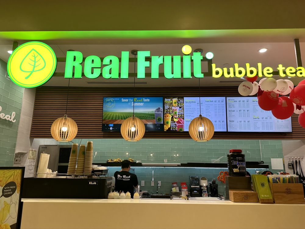 REAL FRUIT BUBBLE TEA 160 N Gulph Rd, King of Prussia, Pennsylvania