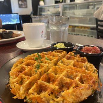 Half & Half - Savory waffle - Sandwiches Near Me - Reading, Massachusetts Half & Half - Savory waffle - Sandwiches Near Me - Reading, Massachusetts