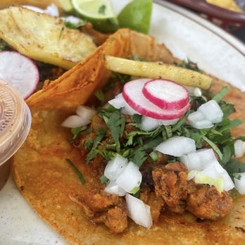 Taco Mar - (3) Al Pastor Tacos - Mexican Near Me - Malvern, Pennsylvania