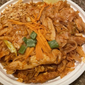 Ban Thai - Pad Thai with Chicken - Thai Near Me - St Joseph, Michigan Ban Thai - Pad Thai with Chicken - Thai Near Me - St Joseph, Michigan