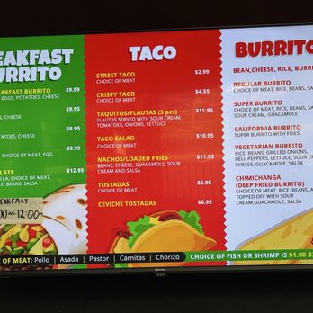 Taqueria La Puerta - Menu - Mexican Near Me - Sacramento, California Taqueria La Puerta - Menu - Mexican Near Me - Sacramento, California
