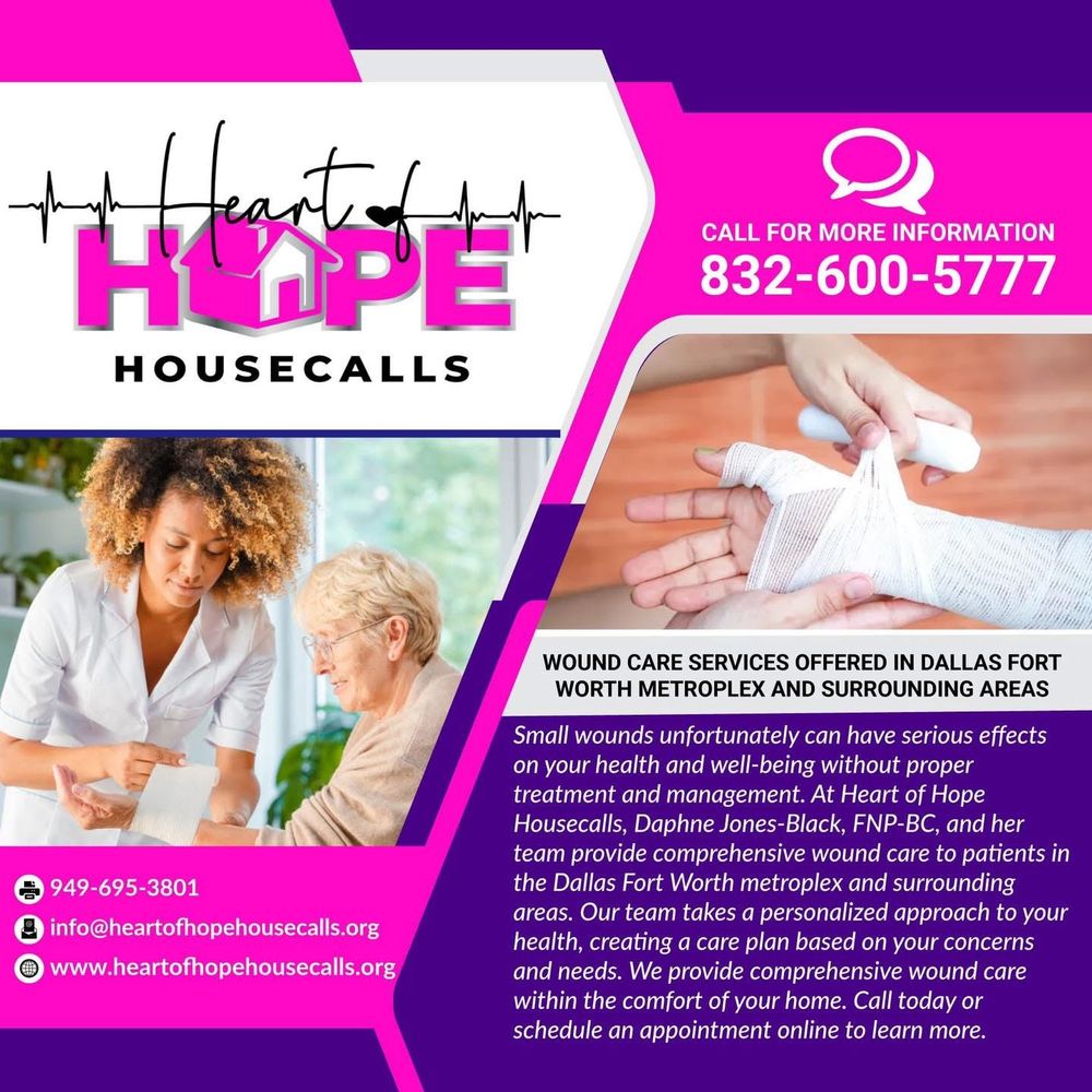 Heart of Hope Housecalls - home care agency in Arlington, TX