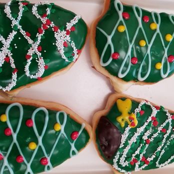 Z Donut - six decorated christmas cookies in a box - Donuts Near Me - Prosper, Texas
