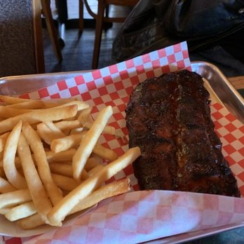 Canaan Valley BBQ - 1/2 rack of pork ribs and fries. - Barbeque Near Me - Davis, West Virginia Canaan Valley BBQ - 1/2 rack of pork ribs and fries. - Barbeque Near Me - Davis, West Virginia