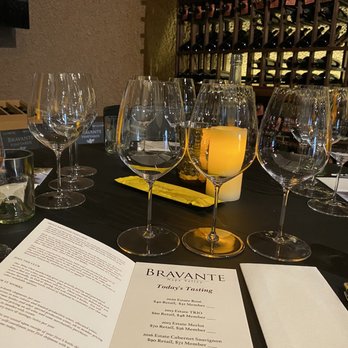 Bravante Vineyards - Private tasting setup - Wine Tours Near Me - Angwin, California Bravante Vineyards - Private tasting setup - Wine Tours Near Me - Angwin, California