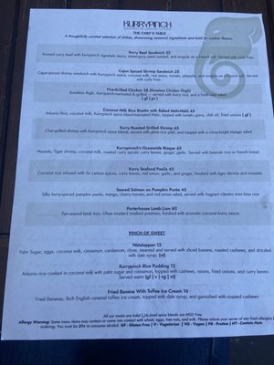Menu photo 1 Kurrypinch Los Angeles, CA