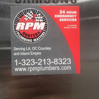 Rooter & Plumbing Masters - Cool RPM magnetic! - Plumbing Near Me - Montebello, California Rooter & Plumbing Masters - Cool RPM magnetic! - Plumbing Near Me - Montebello, California