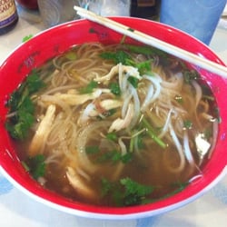 Long Thanh Chinese and Vietnamese Food - Pho with chicken, #20 on the menu