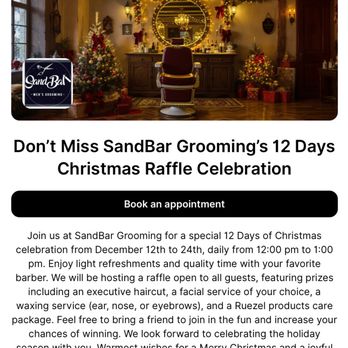 Sandbar Grooming - Network event - Barbers Near Me - Costa Mesa, California Sandbar Grooming - Network event - Barbers Near Me - Costa Mesa, California