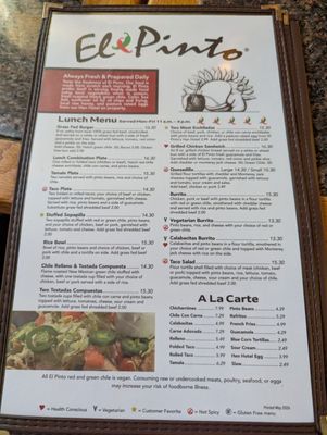 Menu photo 5 El Pinto Albuquerque, NM Menu photo 5 El Pinto Albuquerque, NM