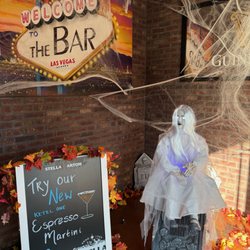 The Bar @ Center Pointe - All decorated for Halloween.
