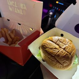 Beef Sub and Factory Beef Burger (both comes w fries)